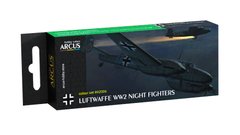 Набір акрилових фарб Luftwaffe WW2 Night Fighters Arcus А2006