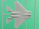 Assembled model 1/144 aircraft F-15E Strike Eagle & bombs Revell 03972