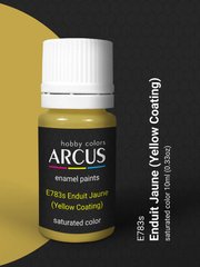 Эмалевая краска Enduit Jaune (Yellow Coating) Желтое покрытие Arcus 783