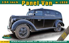 Збірна модель 1/72 автомобіль Ford 134in Panel Van mod.1939 ACE 72589
