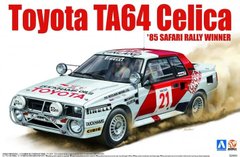 Сборная модель 1/24 автомобиль N°.05 Toyota TA64 Celica '85 Safari Rally Winner Beemax B24004