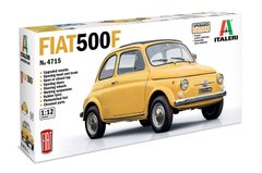 Сборная модель 1/12 автомобиль Fiat 500 F Upgraded Edition Italeri 4715