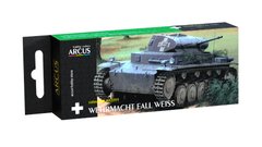 Набір акрилових фарб Wehrmacht Fall Weiß Arcus A2099