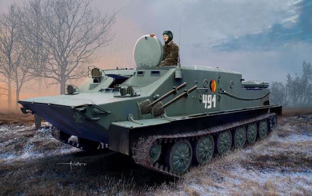 Збірна модель 1/72 бронетранспортер BTR-50PK ex Toxso Revell 03313