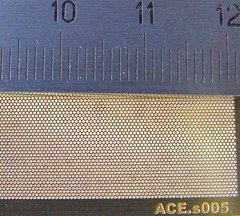 Photo-etching honeycomb mesh (0.3x0.35 mesh) ACE S005, In stock