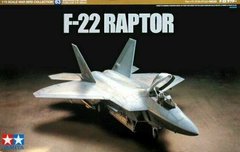 Сборная модель 1/72 самолета Lockheed Martin F-22 Raptor Tamiya 60763
