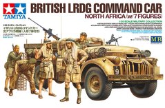 Сборная модель 1/35 британская командирская машина LRDG Северная Африка (с 7 фигурками) Tamiya 32407