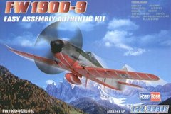 Збірна модель 1/72 літак FW190D-9 Easy Assembly HobbyBoss 80228