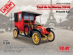 Prefab model 1/35 Marne taxi (1914), French car ICM 35659