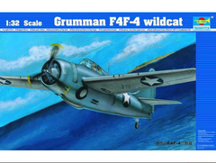 Збірна модель літак 1/32 Grumman F4F-4 wildcat Trumpeter 02223