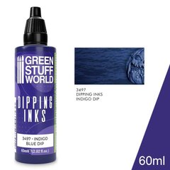 Полупрозрачные краски для получения реалистичной тени Dipping ink 60 ml - INDIGO BLUE DIP GSW 3497