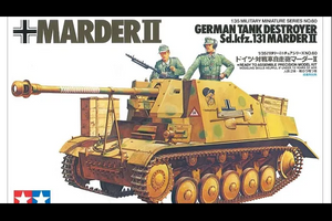 Огляд моделі німецької протитанкової самохідної гармати Marder II від Tamiya, 1:35