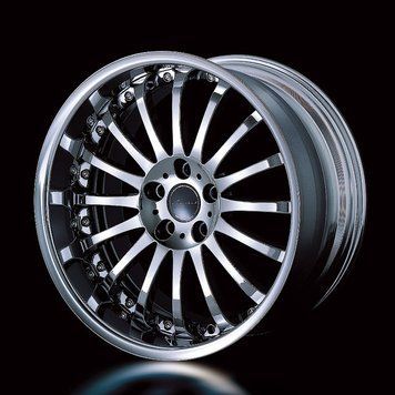 Комплект колес 1:24 Amistad Rotino 19 inch Aoshima 05527