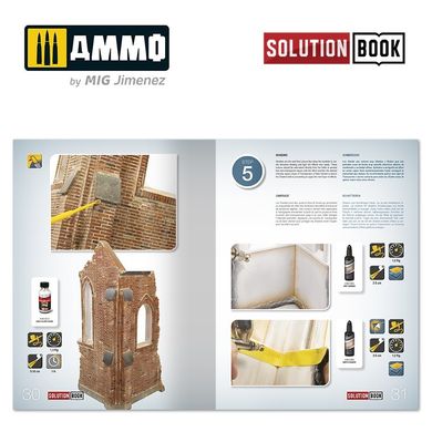 Журнал Як фарбувати цегляні будівлі Solution Book 09 How to Paint Brick Buildings (English, Castella
