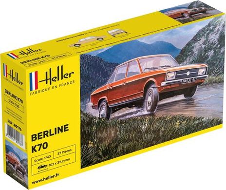 Assembly model 1/43 car Berline K70 Heller 80176