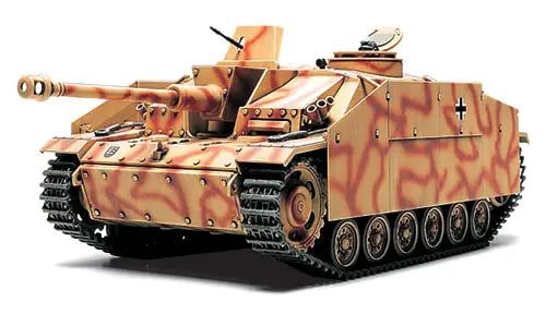 Сборная модель 1/48 Sturmgeschütz III Ausf. грамм Sd.Kfz. 142/1 German III Tamiya 32540