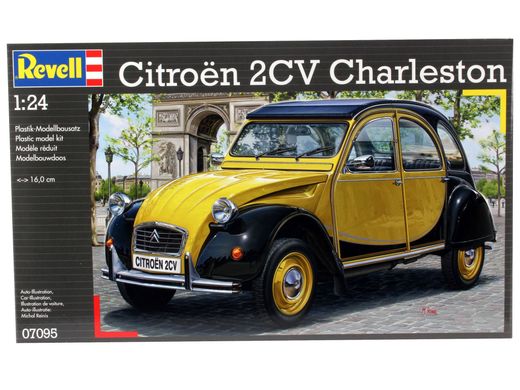 Prefab model 1/24 car Citroën 2CV Charleston Revell 07095