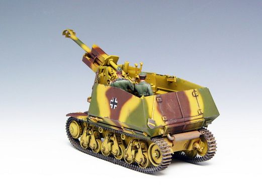 Збірна модель 1/35 німецька самохідна гаубиця 39(H) LeFH18(Sf) Trumpeter 00353