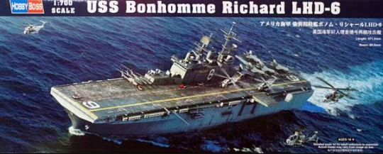 Збірна модель 1/700 авіаносець USS Bonhomme Richard LHD-6 Hobby Boss 83407