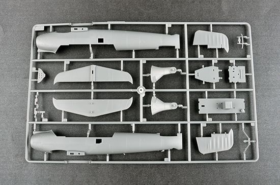 Збірна модель 1/48 бомбардувальник-торпедоносець "Скумбрія" Fairey Albacore Mk I Trumpeter 02880