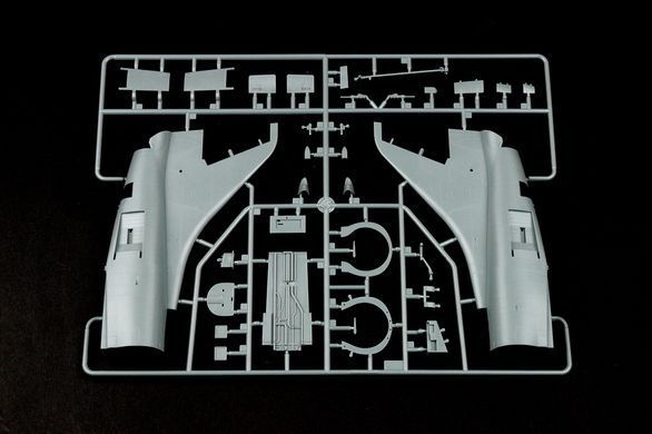Assembly model 1:32 aircraft A-4E Sky Hawk Trumpeter 02266