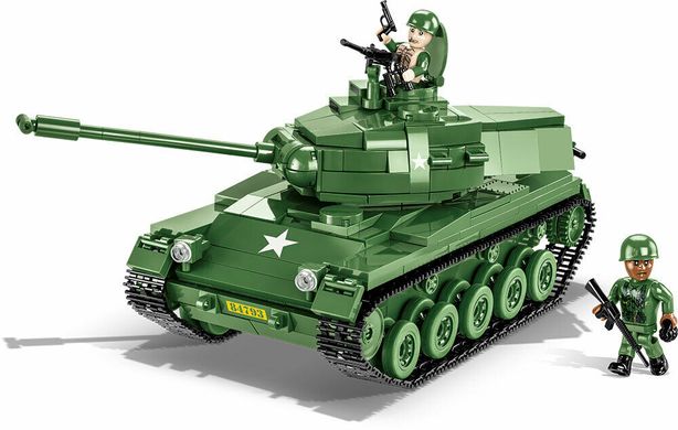 Навчальний конструктор танк M41A3 Walker Bulldog В'єтнамська війна COBI 2239