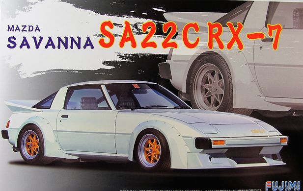 Збірна модель автомобіля Mazda Savanna SA22C RX-7 | 1:24 Fujimi 04617