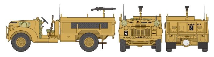 Збірна модель 1/35 британська командирська машина LRDG Північна Африка (з 7 фігурками) Tamiya 32407