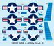 Assembly model 1:32 aircraft A-4E Sky Hawk Trumpeter 02266