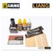 Stencils for crack effects in paint Paint Crack Effects Airbrush Stencils LIANG-0008