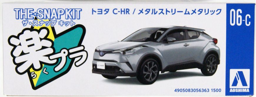 Збірна модель 1/32 автомобіль The Snap Kit Toyota C-HR Metal Stream Metallic Aoshima 05636