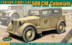 1/72 Italian light car 508 CM Coloniale ACE 72548