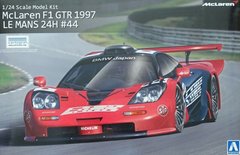 Збірна модель автомобіля McLaren F1 GTR 1997 LE MANS-24H # 44 (Overseas Edition) | 1:24 Aoshima 0075