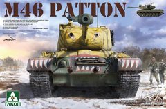 Assembled model 1/35 US Medium Tank M-46 Patton Takom 2117