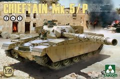 Сборная модель 1/35 танк Chieftain Mk 5/P 2 in 1 Takom 2027