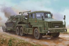 Сборная модель 1/35 транспортер танков Scammell Commander With 62 Tonne Crane Fruehauf Semi-Trailer H