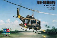 Сборная модель 1/72 вертолета UH-1B Huey Hobby Boss 87228
