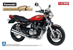 Сборная модель 1/12 мотоцикла Kawasaki Zephyr x Final Edition Aoshima 06176