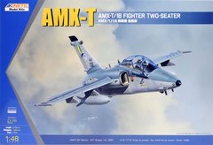 Збірна модель 1/48 літак AMX-T 1B Fighter Two-Seater Kinetic 48027