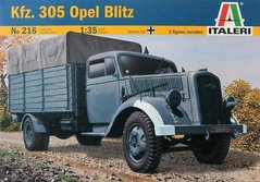 Prefab model 1/35 truck Kfz. 305 Opel Blitz Italeri 0216