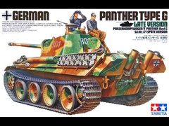 Збірна модель 1/35 німецька Пантера Ausf. грам Пізня версія Tamiya 35176