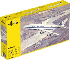 Збірна модель 1/125 пасажирський літак B-747-200 AF Boeing Heller 80459