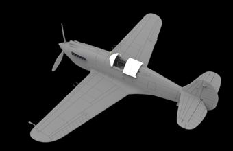 Сборная модель 1/48 истребителя Curtiss P-40C (Hawk 81-A2) Fighter -AVG Flying Tigers