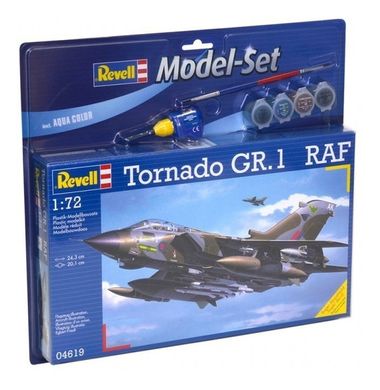 Стартовий набір 1/72 для моделізму літака Tornado GR.1 RAF Revell 64619