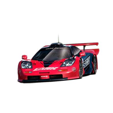 Сборная модель автомобиля McLaren F1 GTR 1997 LE MANS-24H #44 (Overseas Edition) | 1:24 Aoshima 007518