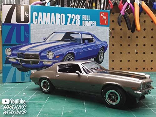 Збірна модель 1/25 автомобіль 1970 Camaro Z28 Full Bumper AMT 01155