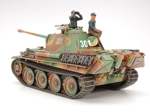 Збірна модель 1/35 німецький танк German Panther Type G пізня версія Tamiya 35176