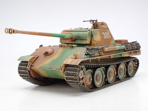 Prefab model 1/35 German tank German Panther Type G late version Tamiya 35176