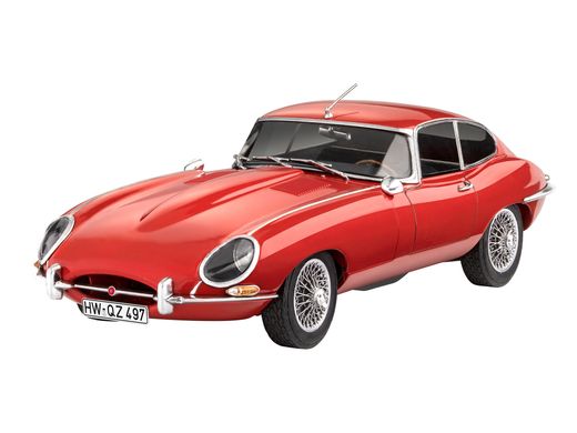 Збірна модель 1/24 автомобілю Jaguar E-Type Coupé Series 1 Revell 67668