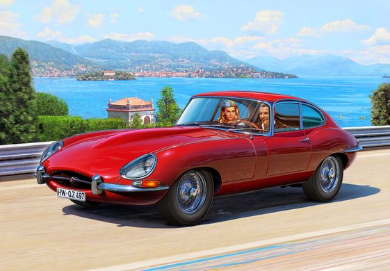 Збірна модель 1/24 автомобілю Jaguar E-Type Coupé Series 1 Revell 67668